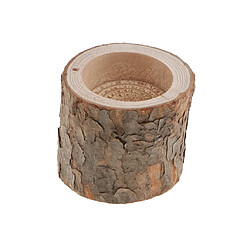 Acheter 20 X Naturel Arbre Souche En Bois Bougeoir Thé Lumière Mariage Décor 5cm