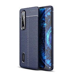 Coque en TPU Matériel bleu pour votre Oppo Find X2 Pro