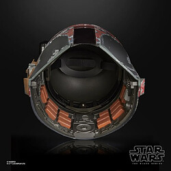 Hasbro Star Wars Black Series - Casque électronique premium Boba Fett