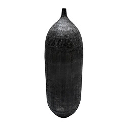 BigBuy Home Vase Noir 33 x 33 x 120 cm Aluminium