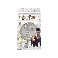 WARNER BROS. - Ensemble porte-clés et insignes à épinglettes Harry Potter Deathly Hallows