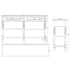 Amadeus Console Drapier Edouard pas cher