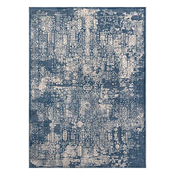 RUGSX Tapis NAIN Ornement vintage 7591 51644 bleu foncé beige 120x170 cm