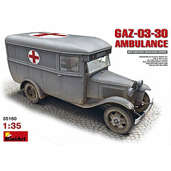 Mini Art Maquette Voiture Maquette Camion Gaz-03-30 Ambulance