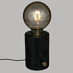 Avis Atmosphera, Createur D'Interieur Lampe saba marbre Dimm H11,5 cm Noir - ATMOSPHERA