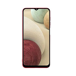 My Way Myway Coque pour Samsung Galaxy A12 / A12S COLORED Souple en TPU Rouge