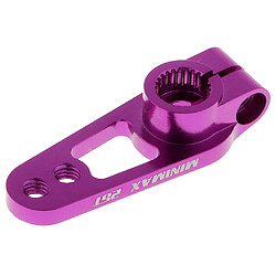 Corne de bras servo 25t pour futaba sakura d4 rc pièces de voiture de dérive violet