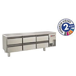 Soubassement Réfrigéré Positif 220 L - Gamme 650 - Baron 