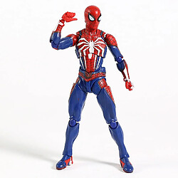 Universal Avengers SHF Spider-Man Upgrade Kit PS4 Spider-Man PVC Action Atlas Modèle Jouet Poupée Cadeau | Action People(Coloré)