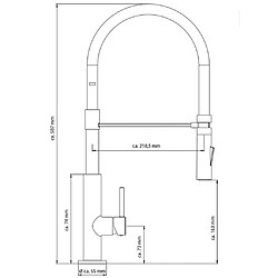 Avis SCHÜTTE Mitigeur d'évier STILO chrome