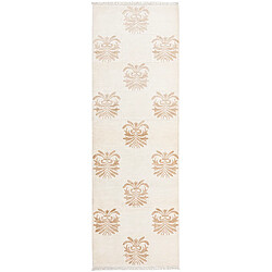 Vidal Tapis de couloir en laine 305x102 beige Darya