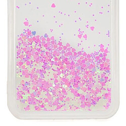 iLike Coque arrière en silicone à paillettes pour Samsung Galaxy A35 5G (A356E) (A356B) Rose clair