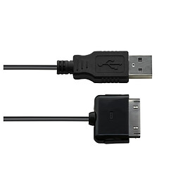 Câble USB A/30 PINS 1,2m Noir Bigben