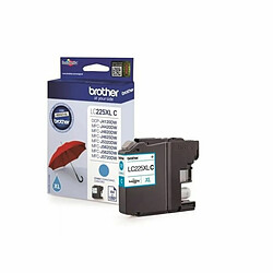 Cartouche d'encre originale Brother LC-225XLCBP Cyan