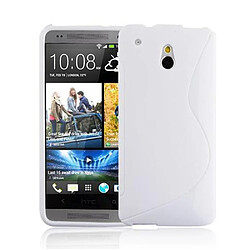 Cadorabo Coque HTC ONE M4 MINI Etui en Blanc