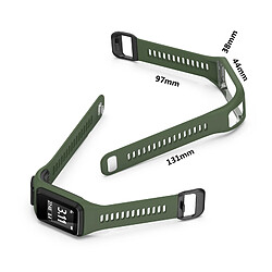 Bracelet de montre Accessoires montre connecté pour Tomtom4 - Vert foncé pas cher