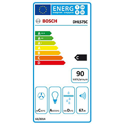 Groupe filtrant 50cm 610m3/h inox - dhl575c - BOSCH