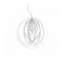 Ideal Lux Suspension Blanche DISCO 1 ampoule