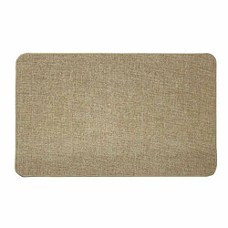 Paris Prix Tapis Déco Tissé Uni Manea 45x75cm Beige