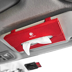 Avis Universal Boîte à mouchoirs en cuir pour voiture Porte-parapluie pour Proton Iriz R3 Saga S Waja X50 X70 Pièces auto |(Rouge)