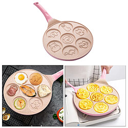 Petit Déjeuner Maker Egg Shaper Cooker Non Stick Fantastic Egg Crêpes Pans Rose pas cher