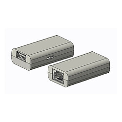 Hewlett Packard Enterprise R6Q99A changeur de genre de câble RJ-45 Micro-B USB