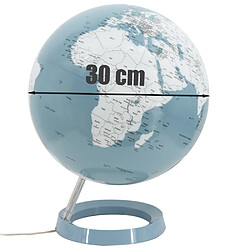 Acheter Globe terrestre lumineux 30 cm Bleu carte monde anglaise Terre