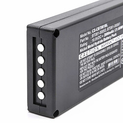 vhbw NiMH batterie 2000mAh (10.8V) pour télécommande Remote Control Cattron-Theimeg TH-EC/LO