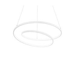 Ideal Lux Suspension LED OZ Métal,Plastique Blanc