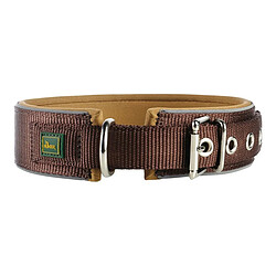 Collier pour Chien Hunter Neoprene Reflect Marron (44-51 cm)