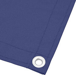 Avis vidaXL Écran de balcon bleu 120x800 cm 100% polyester oxford