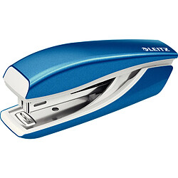 LEITZ Agrafeuse Mini Nexxt WOW 5528, en boîte, bleu métal ()