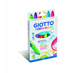 Giotto Turbo Giant Multicolore stylo-feutre - Stylos-feutres (Multicolore, 5 mm, Multicolore, 6 pièce(s))