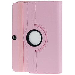 Acheter Wewoo Housse Étui rose pour Samsung Galaxy Tab 3 10.1 / P5200 / P5210, 360 degrés rotation Litchi Texture en cuir avec support