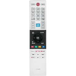 SANAG Ct-8528 Ct8528 Telecommande De Remplacement Compatible Avec Toshiba Full Hd Wlan Smart Tv 49L2863Dg 43L2863Dg 40L2863Dg 32L2863Dg 39L3863Dg 32L3863Dg 32D2863Dg 32W2863Dg 32D3863Dg 32W3864Dg