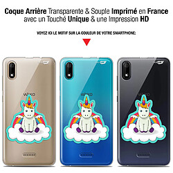 Avis Caseink Coque arrière Wiko Y60 (5.45 ) Gel HD [ Nouvelle Collection - Souple - Antichoc - Imprimé en France] Bébé Licorne