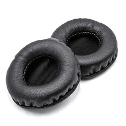 vhbw coussinets oreillettes de protection noir 2.5cm 5cm compatible avec casque audio headset Kopfhörer, die 50mm Ohrpolster benötigen