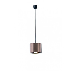 Luminaire Center Suspension Dako Noir 1 ampoule 22,5cm