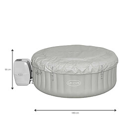 Acheter Spa Gonflable Bestway Lay-Z-Spa Tahiti Pour 2-4 personnes Rond 180x66 cm avec Lumières LED