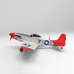 Universal RC 7681 MUS Tang P51D 750 mm Envergure EPO Wing Warbird Avion télécommandé RTF | Avion télécommandé (rouge)