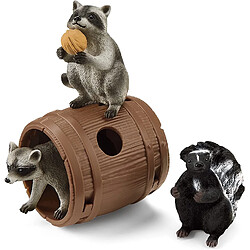 Schleich Wild Life Jeux rigolos avec la noix pas cher