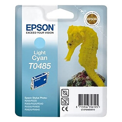 Epson Hippocampe Cartouche Cyan Clair C13T04854010 (T0485) 