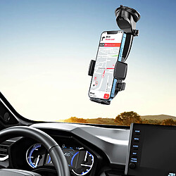 Acheter Support Voiture Smartphone Tableau de Bord Pare-Brise Rotatif à 360° XO Noir