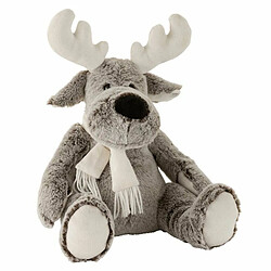 Paris Prix Peluche Enfant Elan 35cm Gris & Blanc