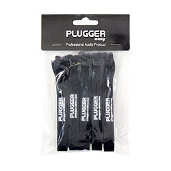 Attaches câbles Noir Pack de 10 Plugger