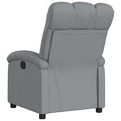 Acheter vidaXL Fauteuil inclinable électrique Gris clair Tissu