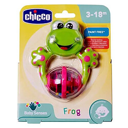 Chicco - 71697000000 - Jouet premier âge - Hochet - Pat'Mouille la Grenouille Mordillous pas cher