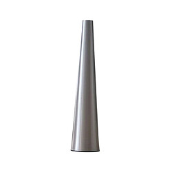 Vase En Aluminium élégant De Table Vases à Fleurs Bouteille Pour La Maison Décors Argent