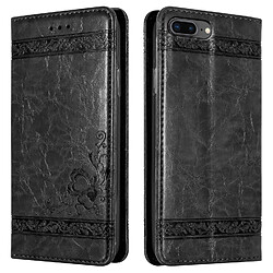 Cadorabo Etui iPhone 7 PLUS / 7S PLUS / 8 PLUS en Noir Coque