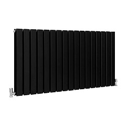 Avis Monstershop Radiateur Plat Noir Mat 60 cm x 119 cm